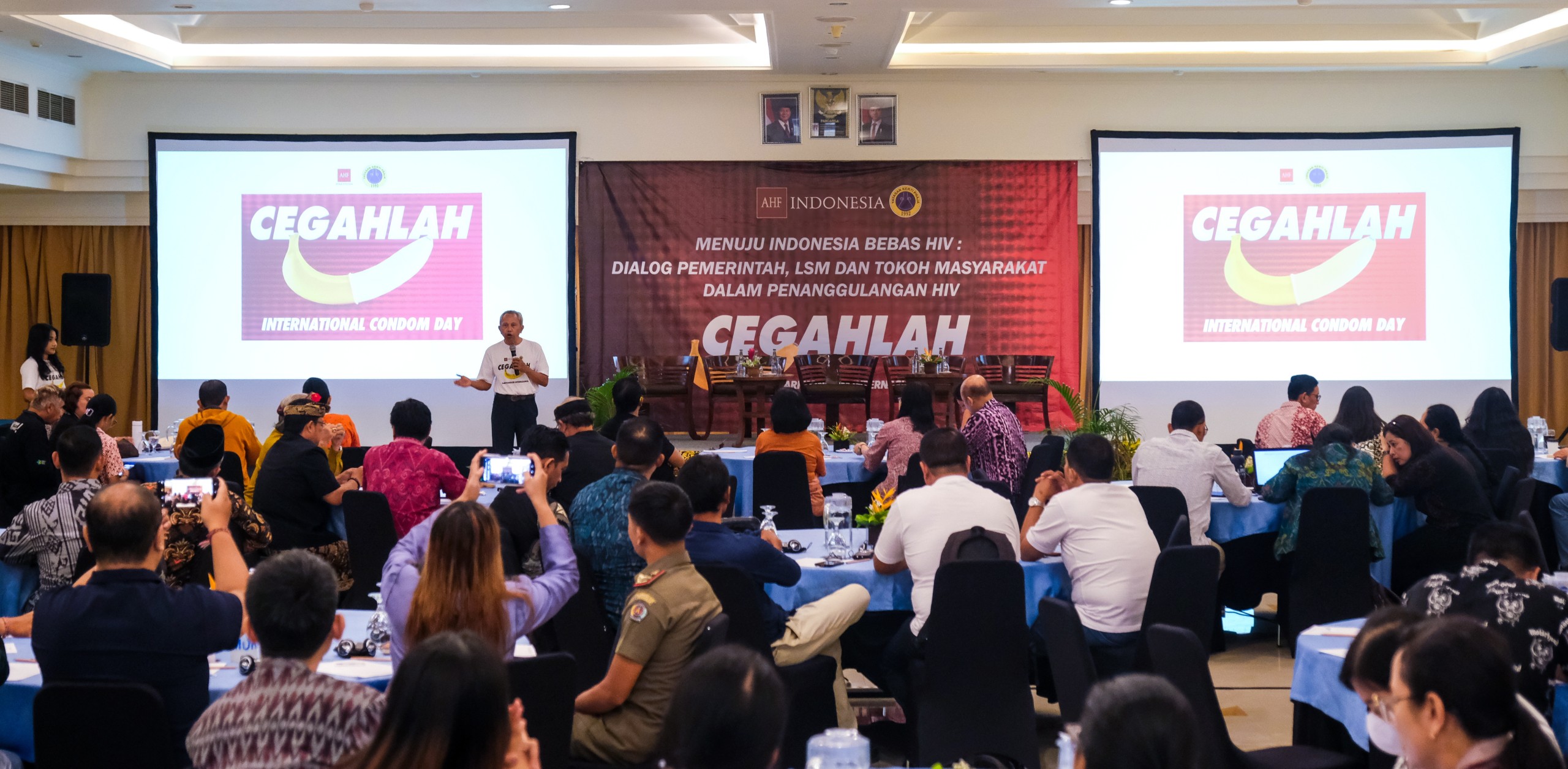 Selebrasi Hari Kondom Internasional, dialog pemerintah dan pemangku kepentingan dalam pencegahan HIV AIDS dan IMS di Denpasar